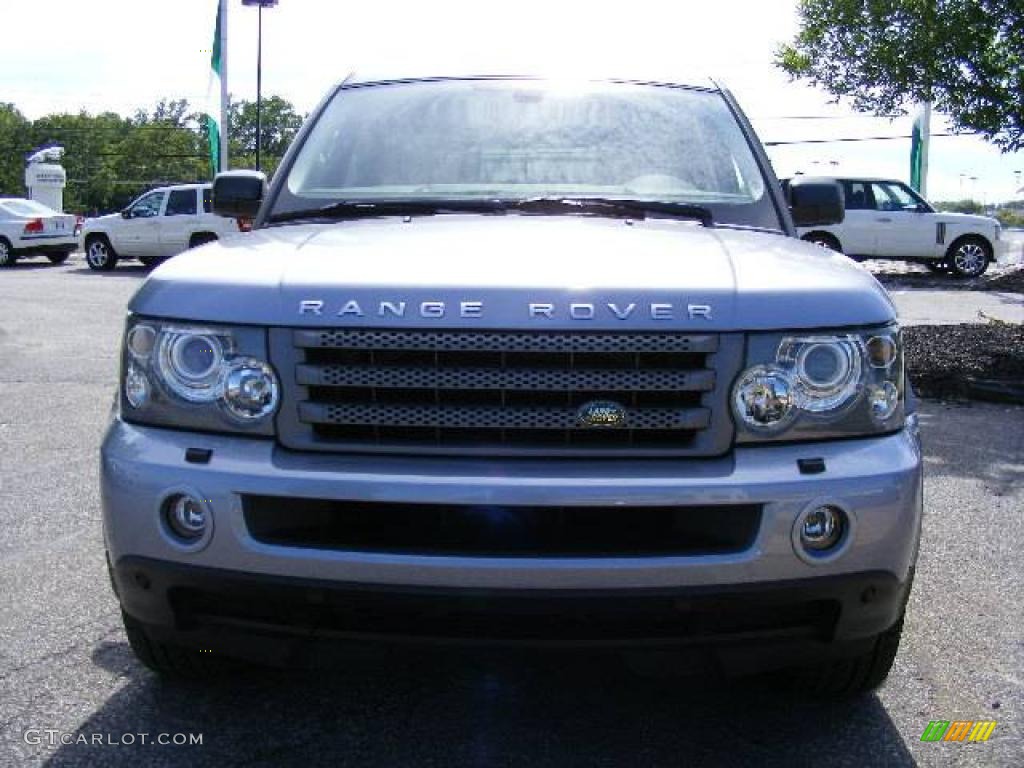2008 Range Rover Sport HSE - Izmir Blue Metallic / Ivory photo #8