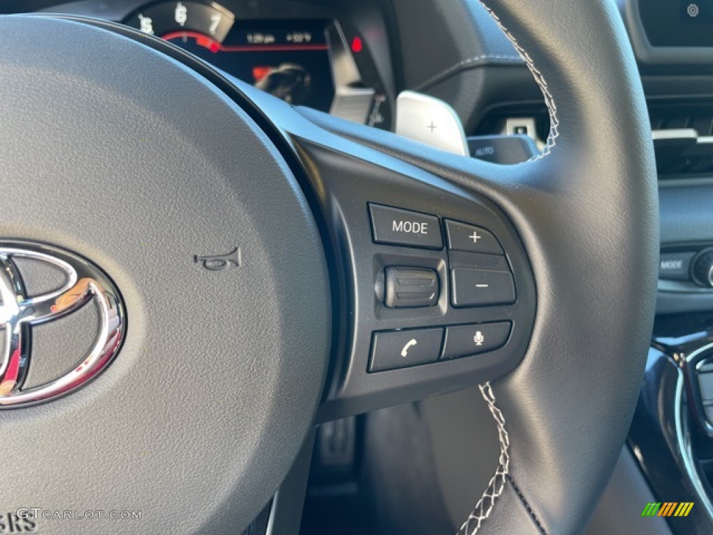 2022 Toyota GR Supra 3.0 Black Steering Wheel Photo #143197189