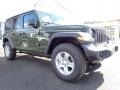 2021 Sarge Green Jeep Wrangler Unlimited Sport 4x4  photo #9