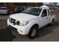 Glacier White 2017 Nissan Frontier SV King Cab 4x4