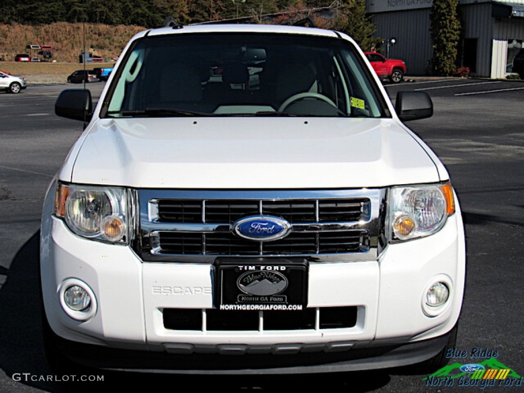 2012 Escape XLT V6 - White Suede / Camel photo #8