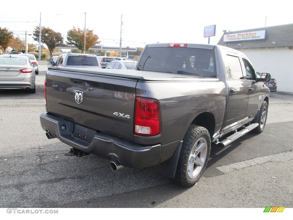 2014 1500 Express Crew Cab 4x4 - Mineral Gray Metallic / Black/Diesel Gray photo #5