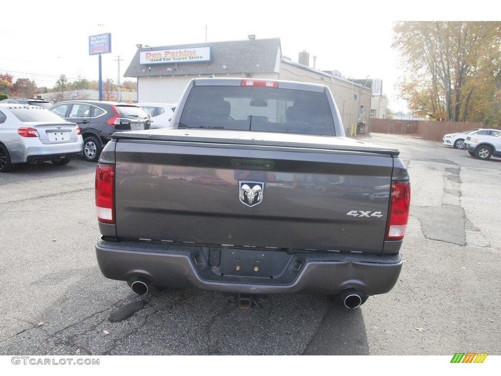 2014 1500 Express Crew Cab 4x4 - Mineral Gray Metallic / Black/Diesel Gray photo #6