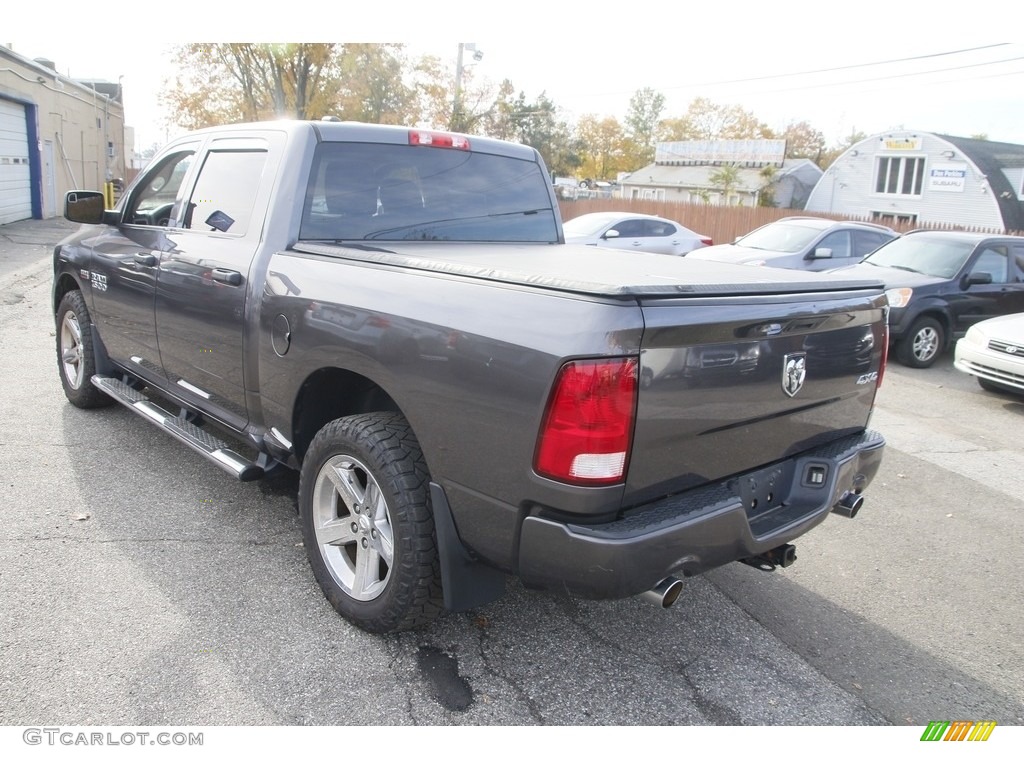 2014 1500 Express Crew Cab 4x4 - Mineral Gray Metallic / Black/Diesel Gray photo #7
