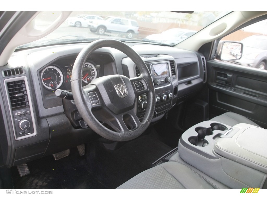 2014 1500 Express Crew Cab 4x4 - Mineral Gray Metallic / Black/Diesel Gray photo #10