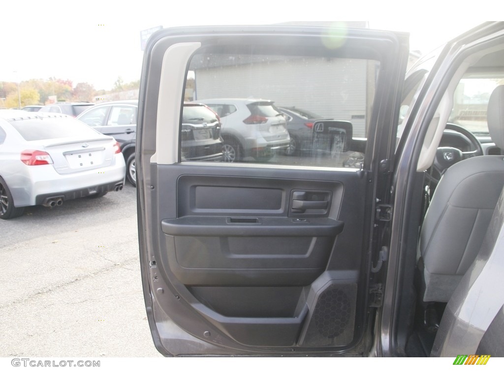 2014 1500 Express Crew Cab 4x4 - Mineral Gray Metallic / Black/Diesel Gray photo #11