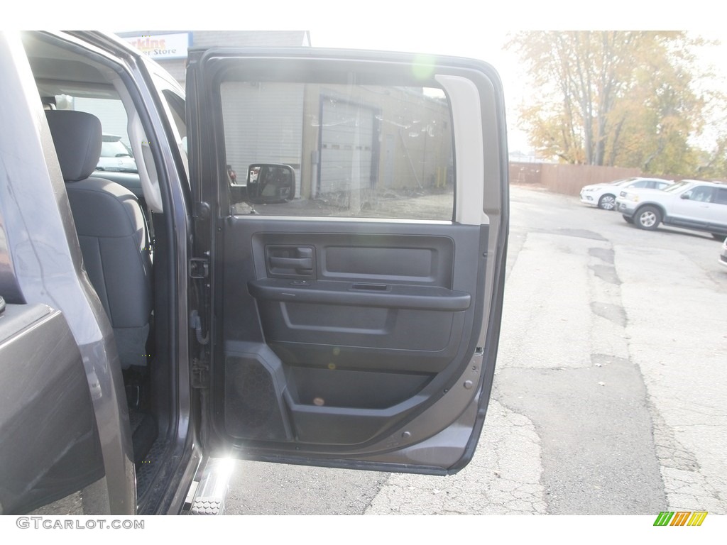 2014 1500 Express Crew Cab 4x4 - Mineral Gray Metallic / Black/Diesel Gray photo #14