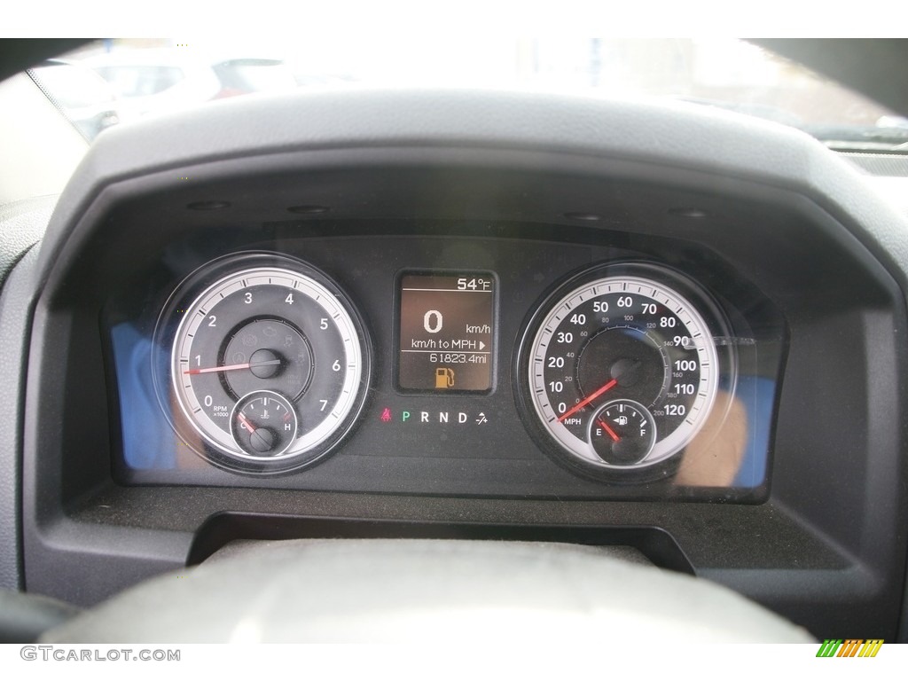 2014 1500 Express Crew Cab 4x4 - Mineral Gray Metallic / Black/Diesel Gray photo #17