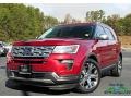 2019 Ruby Red Ford Explorer Limited  photo #1