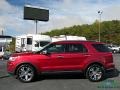 2019 Ruby Red Ford Explorer Limited  photo #2