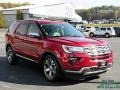 2019 Ruby Red Ford Explorer Limited  photo #7