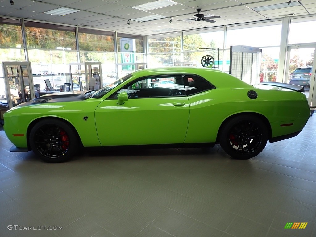 2015 Challenger SRT Hellcat - Sublime Green Pearl / Black photo #2