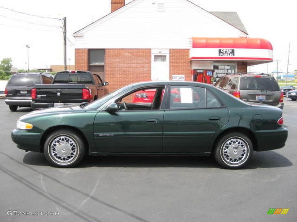 2002 Century Custom - Jasper Green Metallic / Medium Gray photo #2