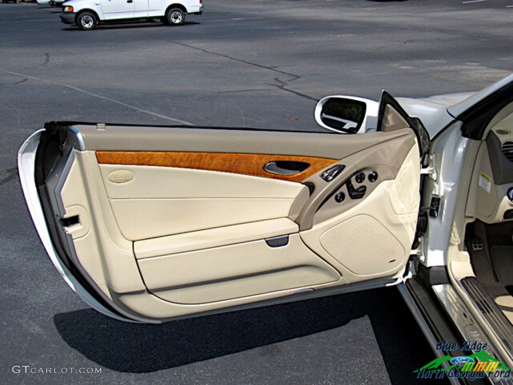 2007 SL 550 Roadster - Alabaster White / Java photo #10