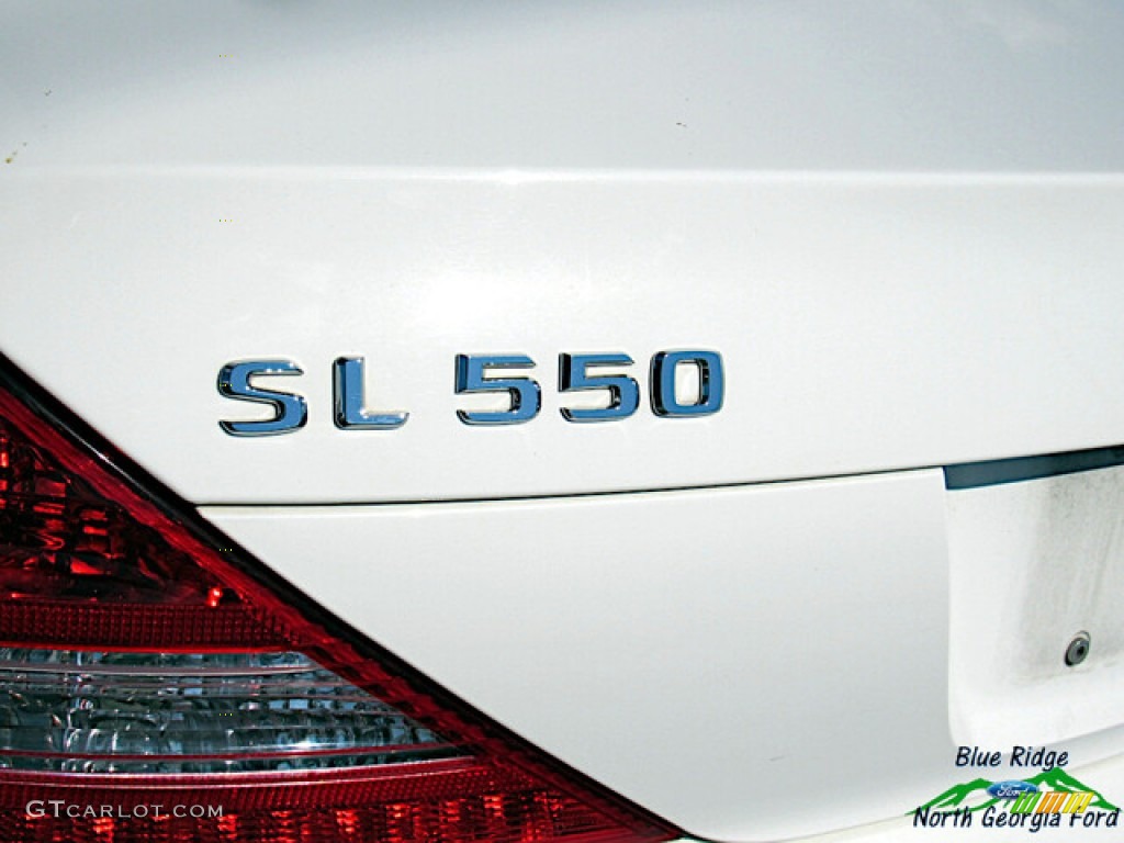 2007 SL 550 Roadster - Alabaster White / Java photo #32