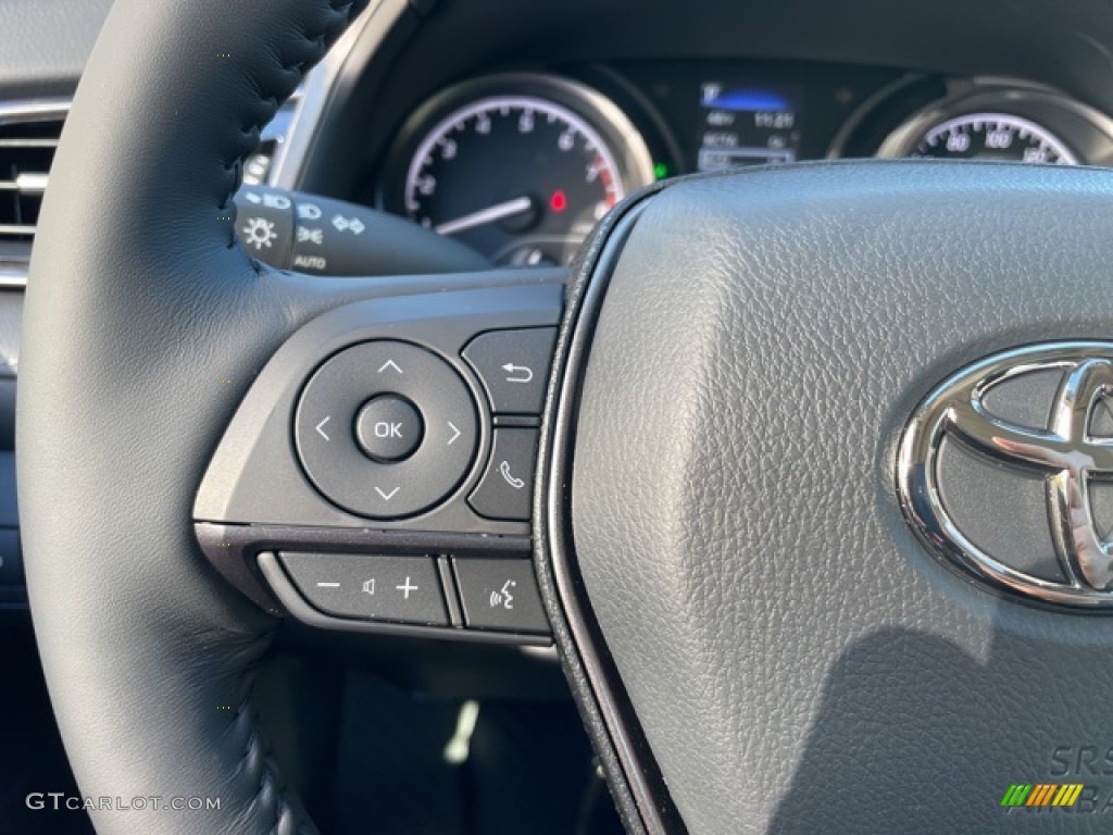 2022 Toyota Camry SE Black Steering Wheel Photo #143201907