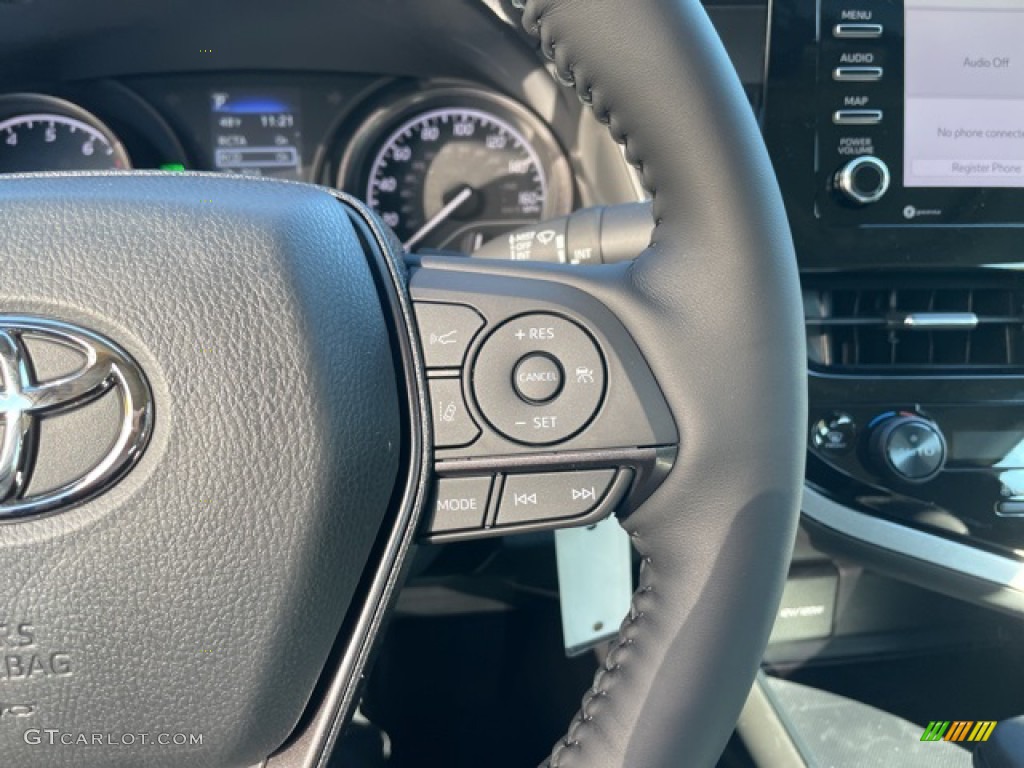 2022 Toyota Camry SE Black Steering Wheel Photo #143201932