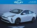 Super White 2020 Toyota Prius L Eco