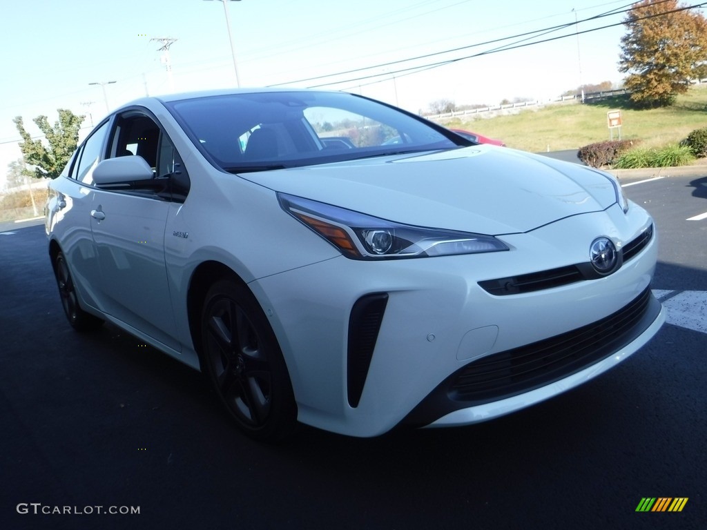 2020 Prius L Eco - Super White / Black photo #6