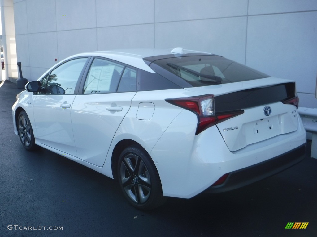 2020 Prius L Eco - Super White / Black photo #10