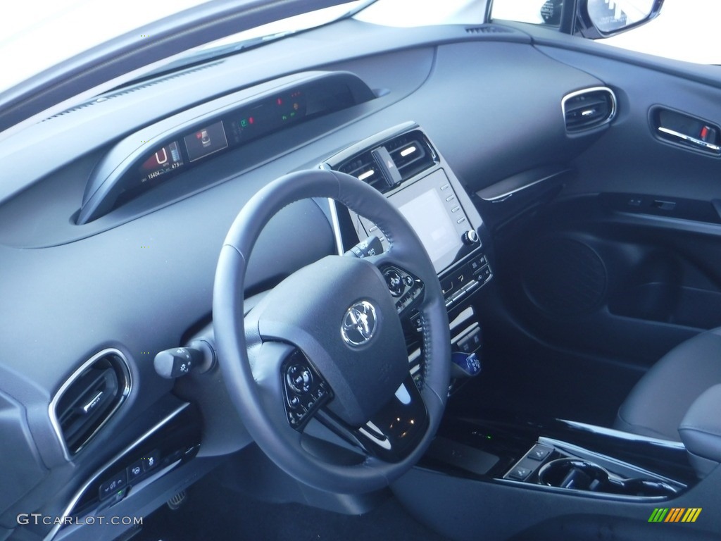 2020 Prius L Eco - Super White / Black photo #11