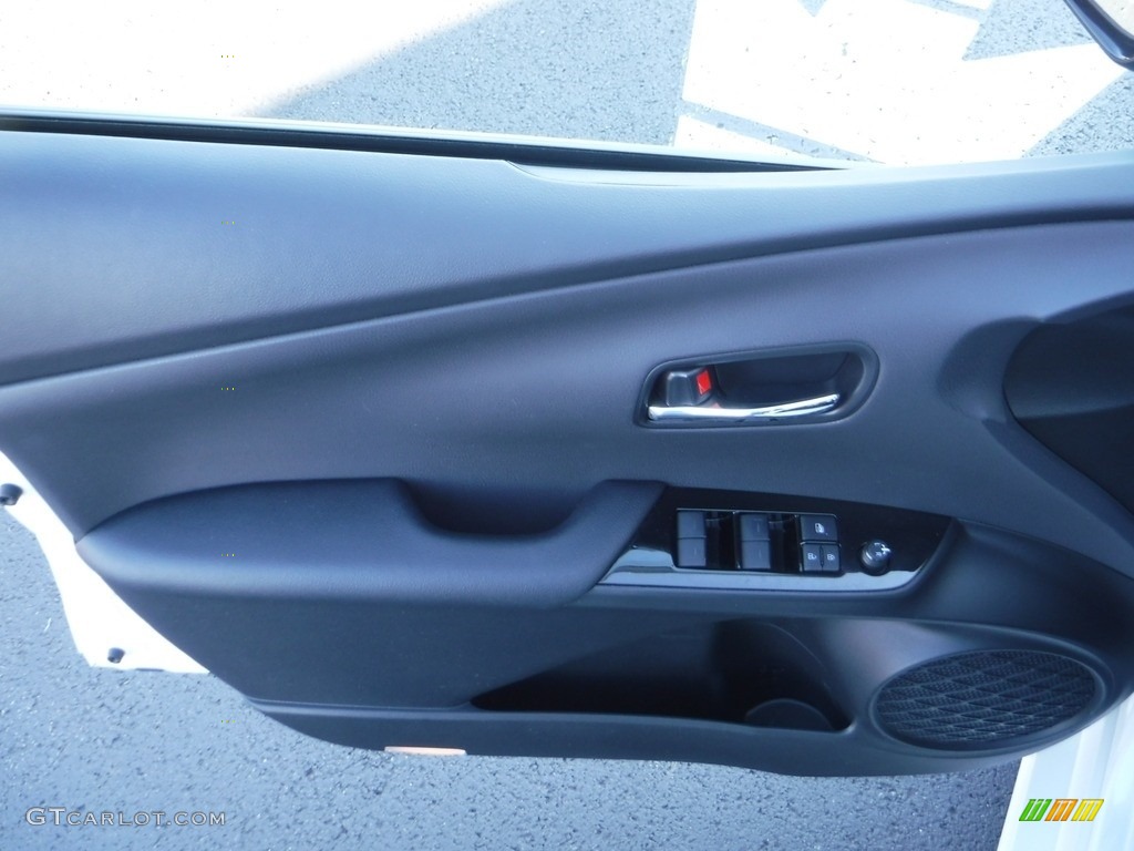 2020 Prius L Eco - Super White / Black photo #12