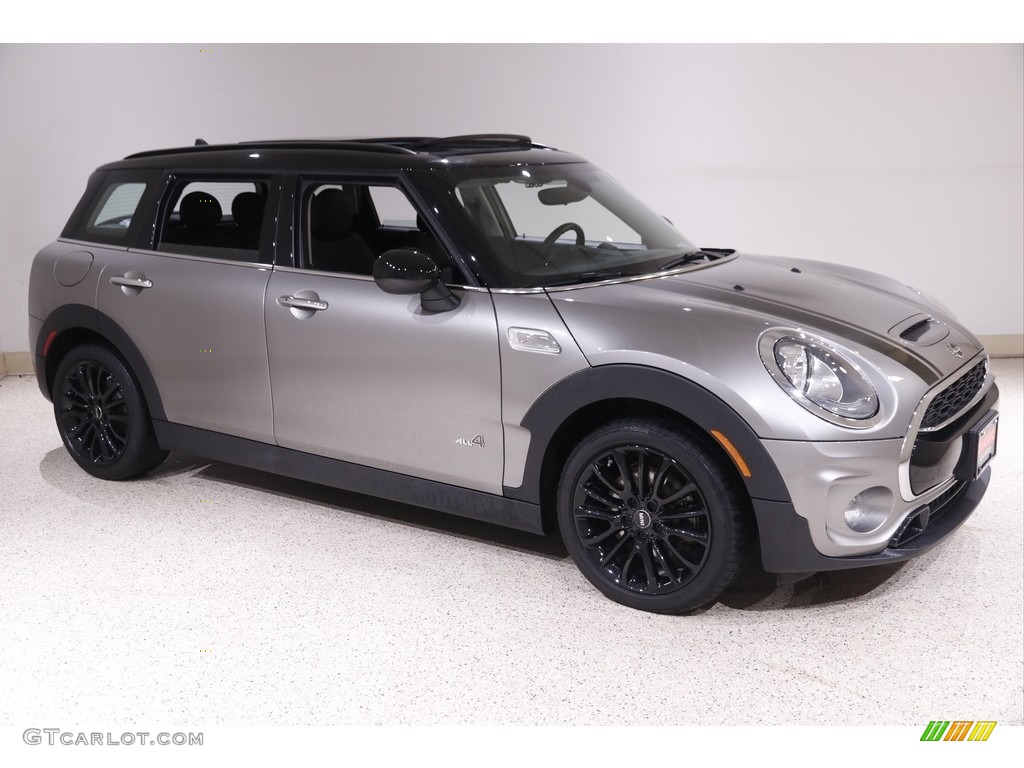 2019 Clubman Cooper S All4 - Melting Silver / Carbon Black photo #1