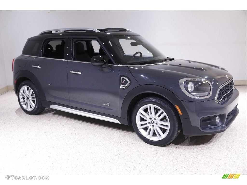 2019 Countryman Cooper S All4 - Thunder Grey / Carbon Black photo #1