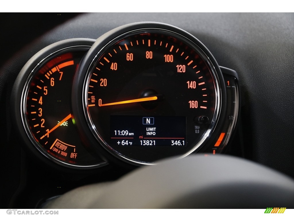2019 Countryman Cooper S All4 - Thunder Grey / Carbon Black photo #8