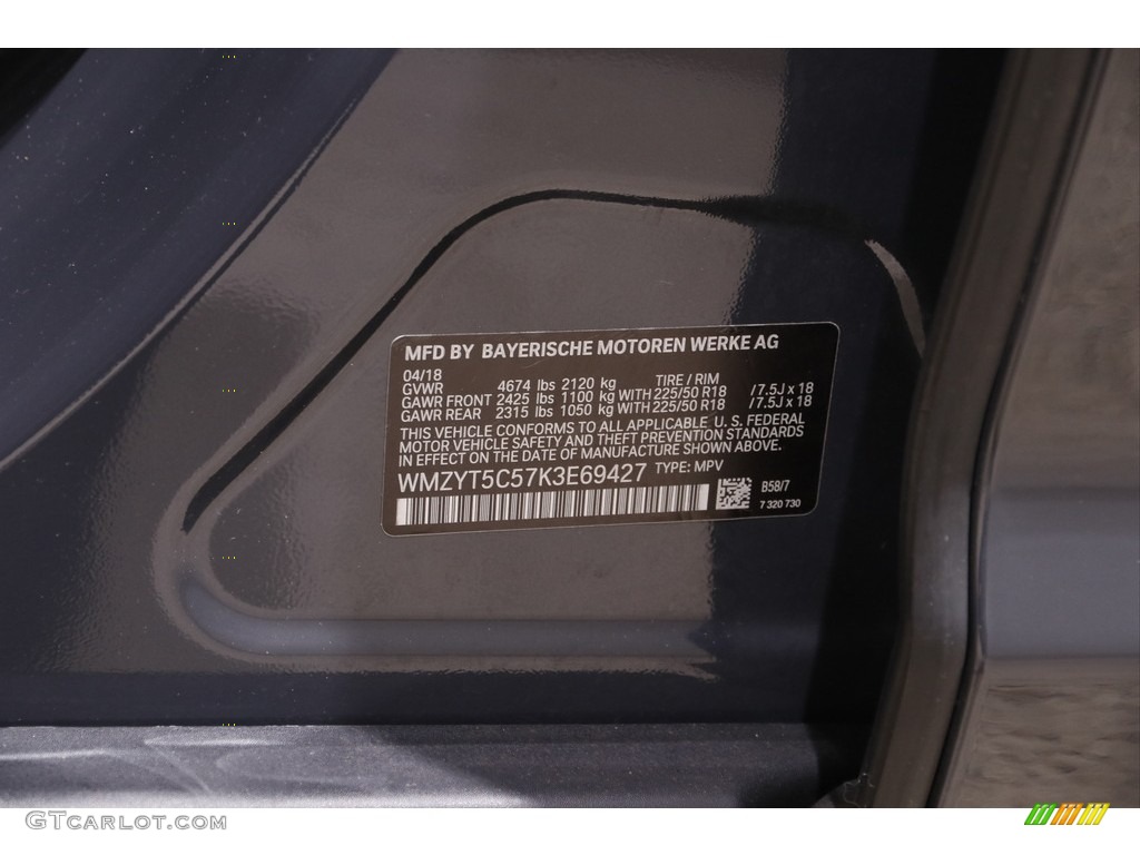 2019 Countryman Cooper S All4 - Thunder Grey / Carbon Black photo #20
