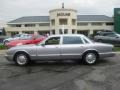 2000 Platinum Silver Jaguar XJ Vanden Plas  photo #2