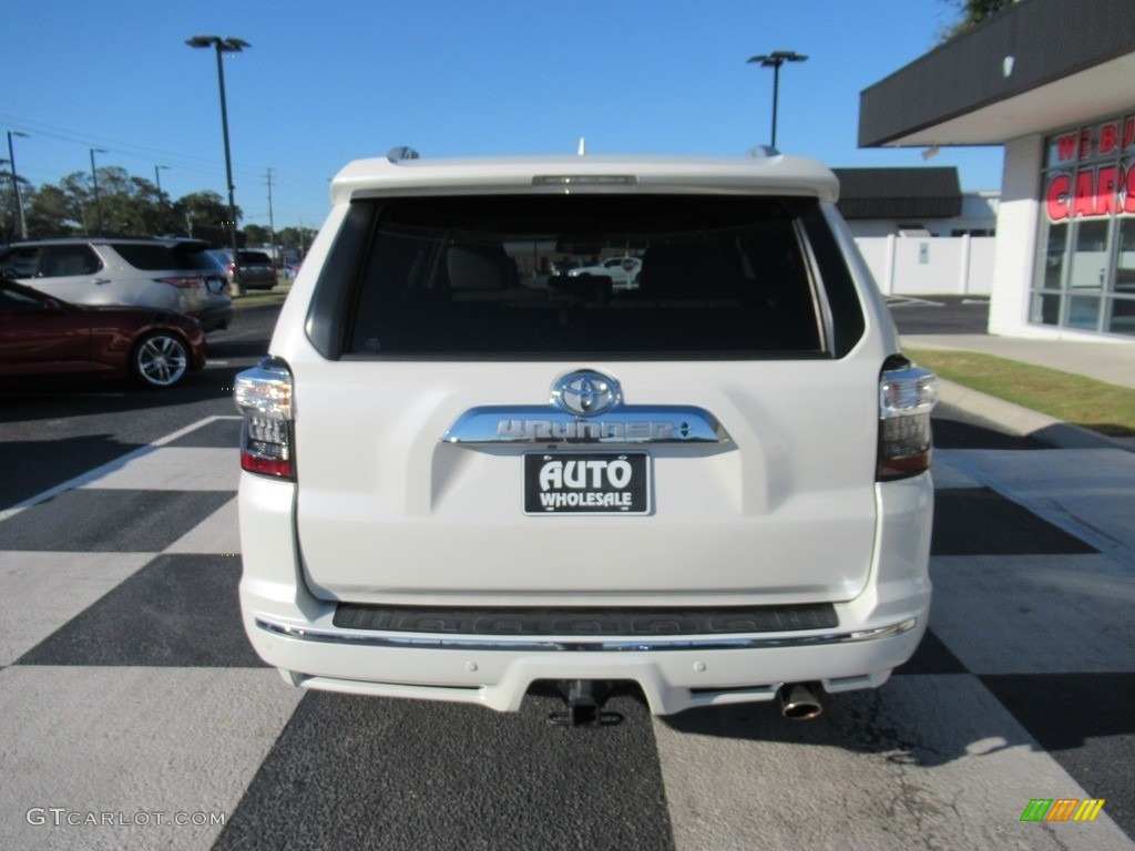 2017 4Runner Limited 4x4 - Blizzard Pearl White / Sand Beige photo #4