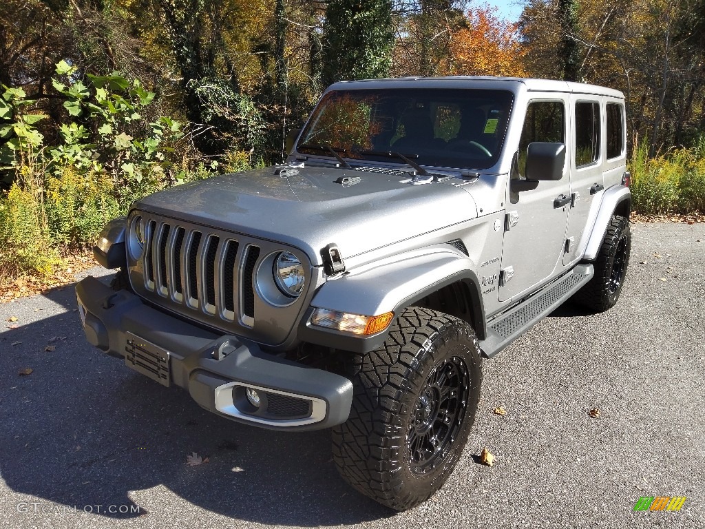 2020 Wrangler Unlimited Sahara 4x4 - Billet Silver Metallic / Black photo #2