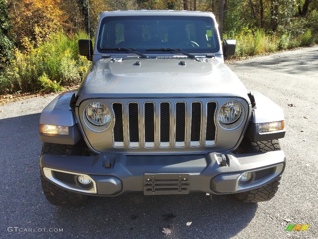 2020 Wrangler Unlimited Sahara 4x4 - Billet Silver Metallic / Black photo #3