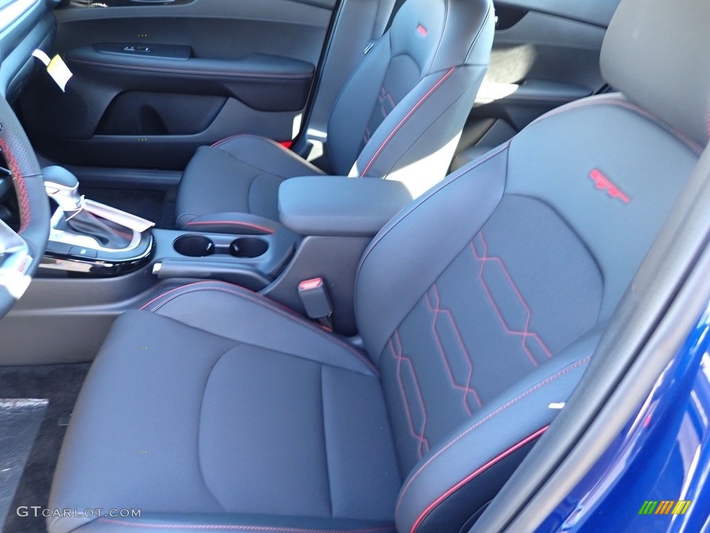 Black Interior 2021 Kia Forte GT Photo #143204904