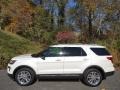 White Platinum 2018 Ford Explorer XLT 4WD