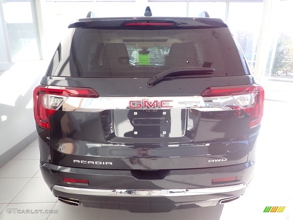2021 Acadia Denali AWD - Hunter Metallic / Dark Galvanized/Light Shale photo #3