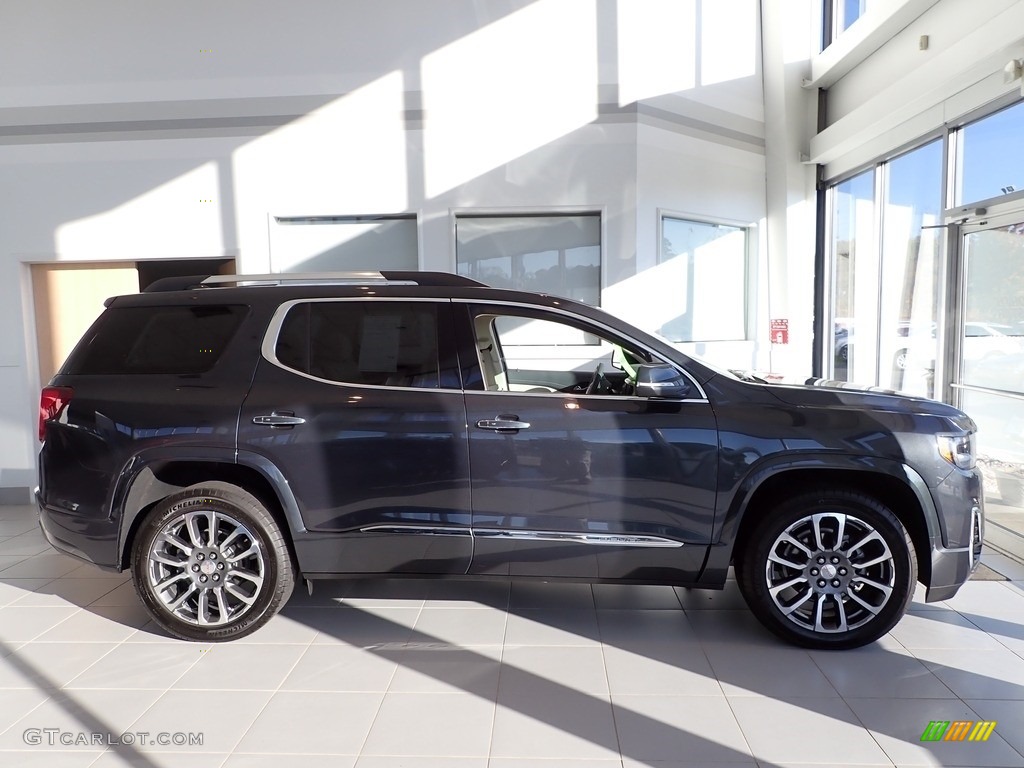 2021 Acadia Denali AWD - Hunter Metallic / Dark Galvanized/Light Shale photo #6