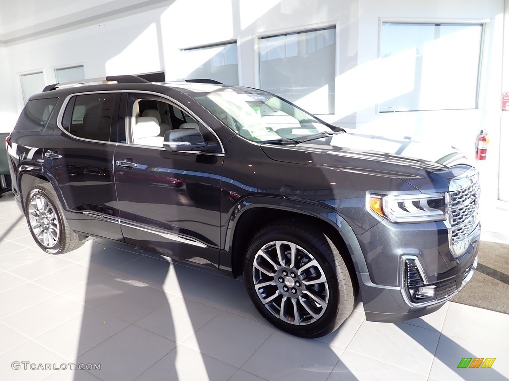 2021 Acadia Denali AWD - Hunter Metallic / Dark Galvanized/Light Shale photo #7