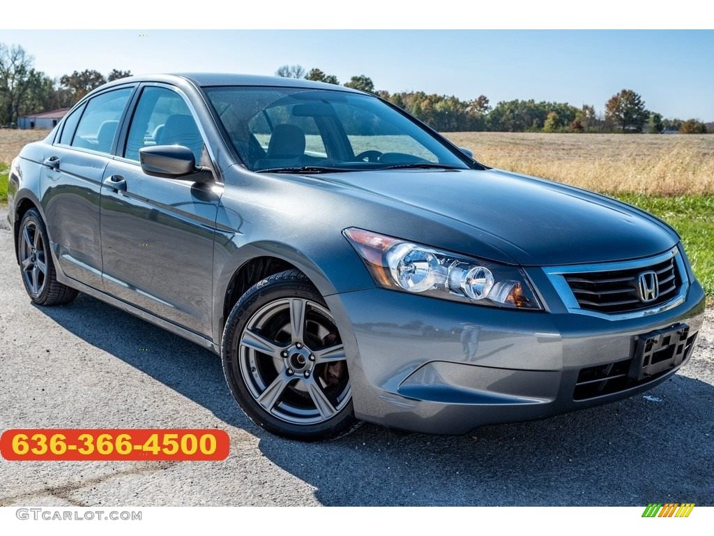2008 Accord LX-P Sedan - Polished Metal Metallic / Gray photo #1