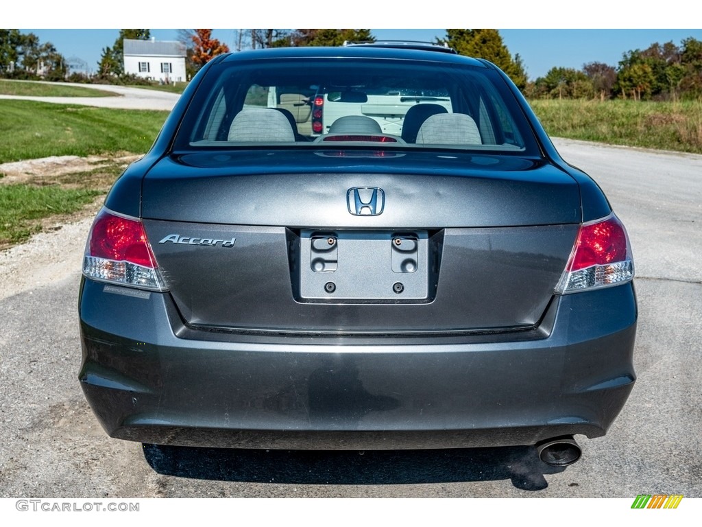 2008 Accord LX-P Sedan - Polished Metal Metallic / Gray photo #4