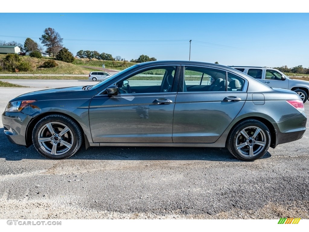 2008 Accord LX-P Sedan - Polished Metal Metallic / Gray photo #6