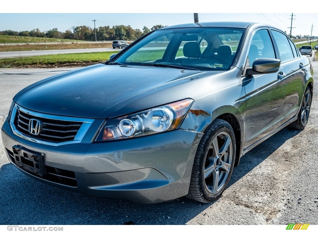 2008 Accord LX-P Sedan - Polished Metal Metallic / Gray photo #7