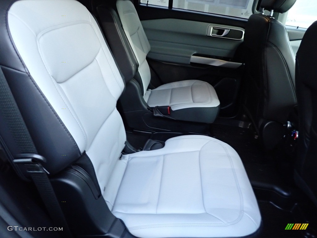 Light Slate Interior 2021 Ford Explorer XLT 4WD Photo #143205825