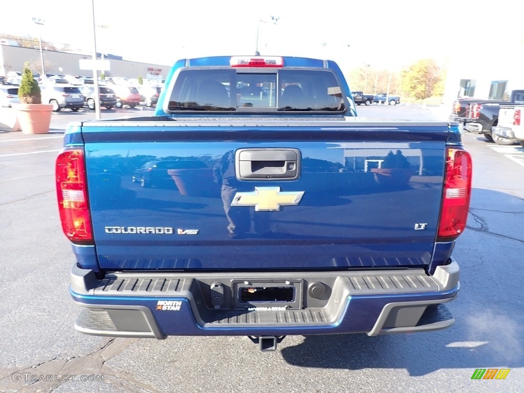 2019 Colorado LT Crew Cab 4x4 - Pacific Blue Metallic / Jet Black photo #6