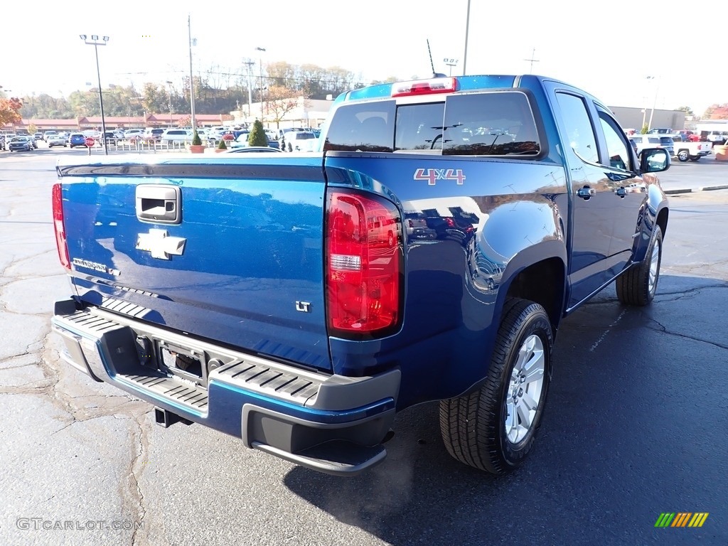 2019 Colorado LT Crew Cab 4x4 - Pacific Blue Metallic / Jet Black photo #7