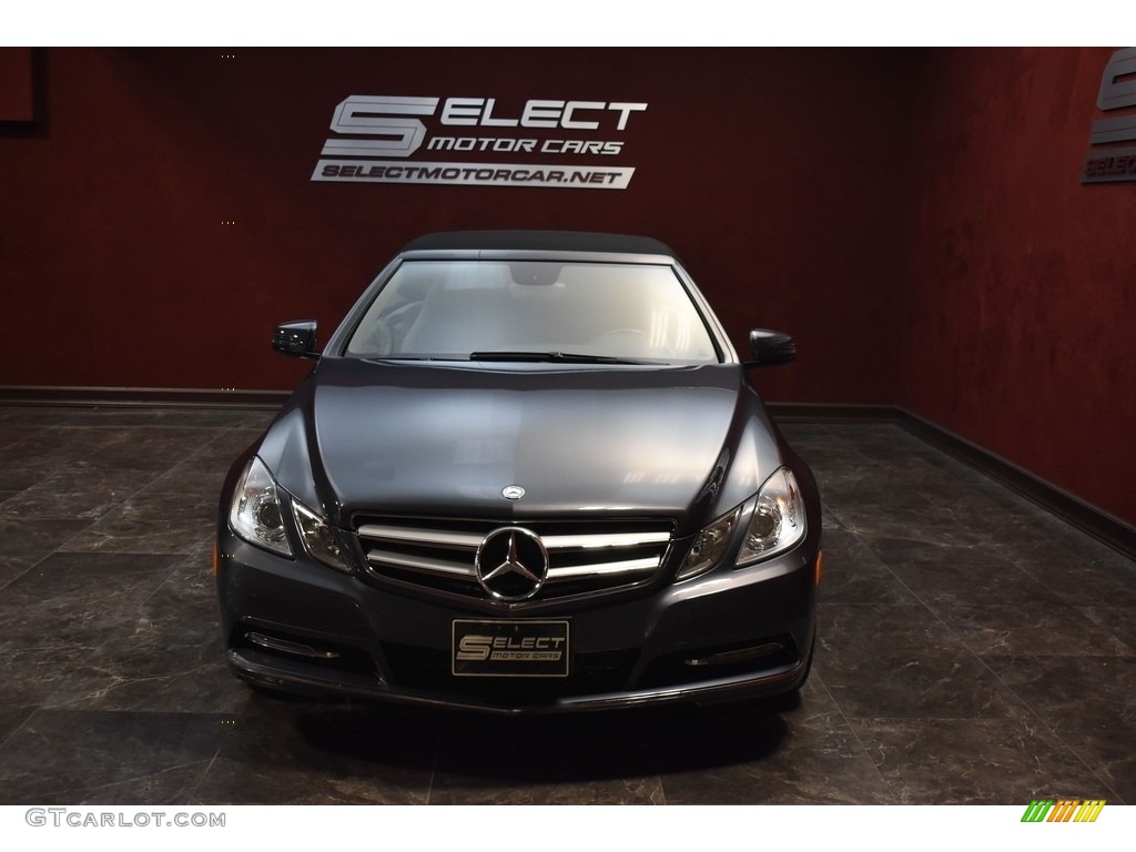 2013 E 350 Cabriolet - Steel Grey Metallic / Almond/Mocha photo #2
