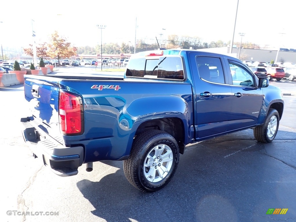2019 Colorado LT Crew Cab 4x4 - Pacific Blue Metallic / Jet Black photo #8