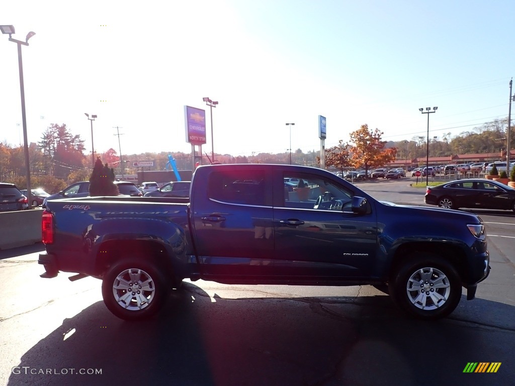 2019 Colorado LT Crew Cab 4x4 - Pacific Blue Metallic / Jet Black photo #9