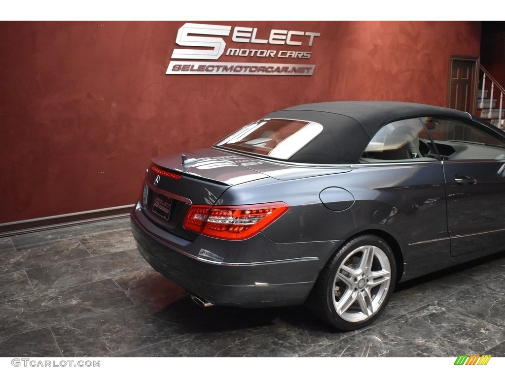 2013 E 350 Cabriolet - Steel Grey Metallic / Almond/Mocha photo #4